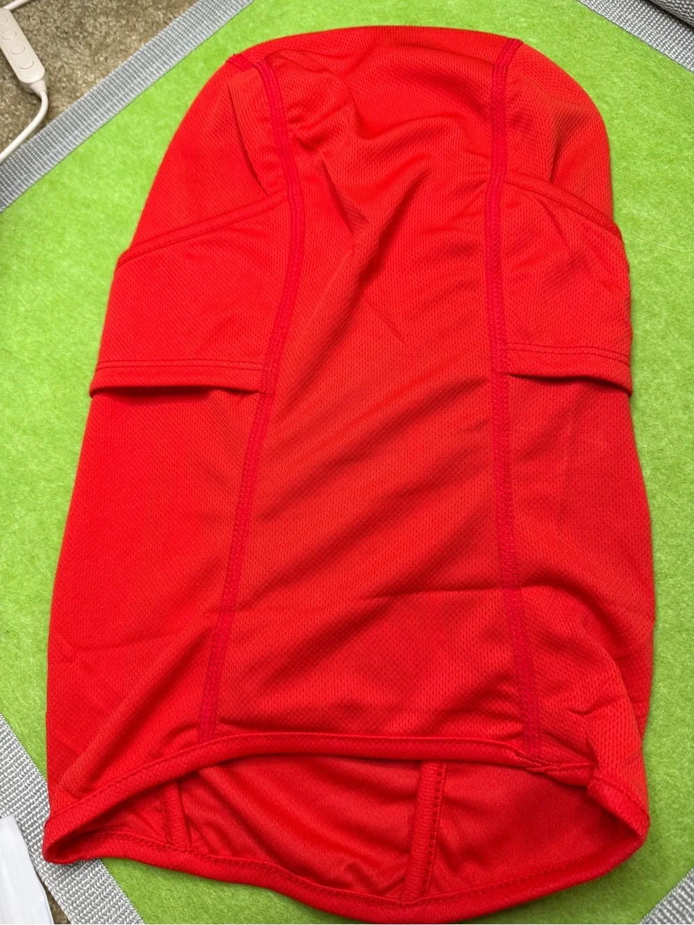 Men's Red Face Mask Ski Mask - Performance Breathable Fabric